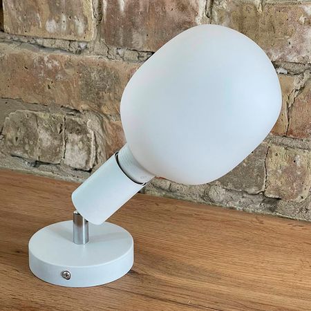 LED лампа декоративна IKEA T5 Е27 5.2 W 2700К біла матова, зображення 8