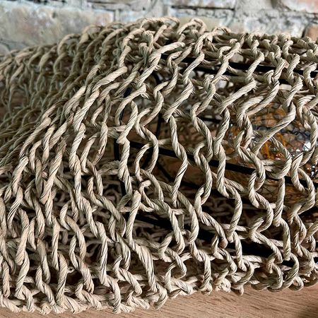 Люстра плетеная Bali Style 74 см, Вид светильника: 74 см, изображение 18 - Edisons