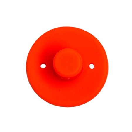 Кріплення-Фіксатор проводу силіконове (жовтогарячий) Premium, Колір: жовтогарячий, зображення 2