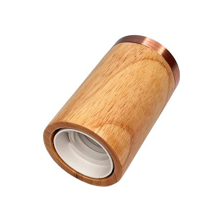 Деревянный патрон Е27 с металлической вставкой под красную бронзу, изображение 3 - Edisons