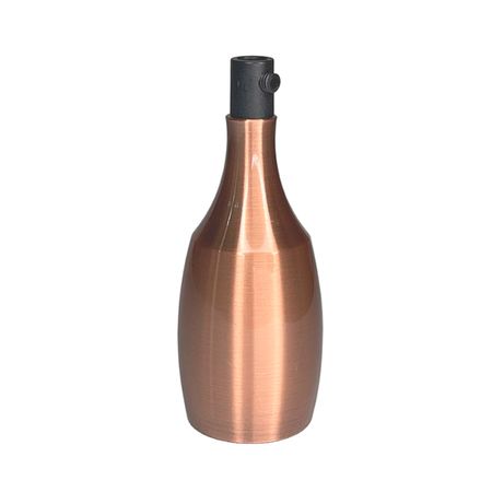 Декоративний патрон SMOOTH BOTTLE RED BRONZE E27, Колір: червона бронза