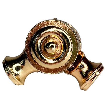 Поворотний шарнір із затиском Золото MR-011/2-4, зображення 2