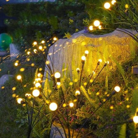 Декоративний садовий світильник Світлячки 10LED на сонячній батареї, зображення 14