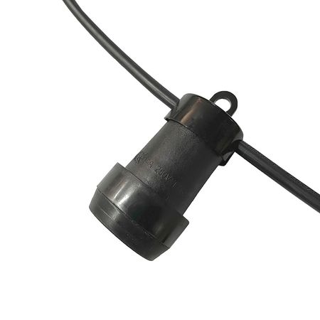 Вулична ретро гірлянда PATIO E27 IP65 вологозахищена D10-21 м без ламп, зображення 3