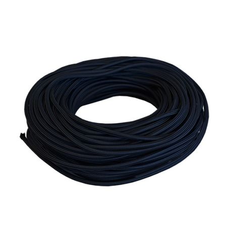 Провод прямой Черный 2х1,5мм (ГОСТ) в тканевой оплетке Premium, Сечение: 2х1.5мм, Цвет провода: черный, изображение 3 - Edisons