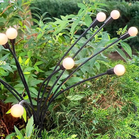 Декоративний садовий світильник Світлячки 10LED на сонячній батареї, зображення 5