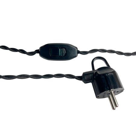 Гірлянда з дерев'яними патронами 4 метри + 3м шнур на 5 ламп (без ламп у комплекті), зображення 8