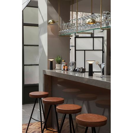 Настольная аккумуляторная LED лампа 2600 mAh 4W 3000-6000K USB черная Premium, изображение 5 - Edisons