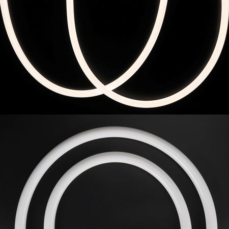 Люстра потолочная Nordic N из гибкого LED неона D24 мм длина 5 м, Длина светильника, м: 5, изображение 10 - Edisons