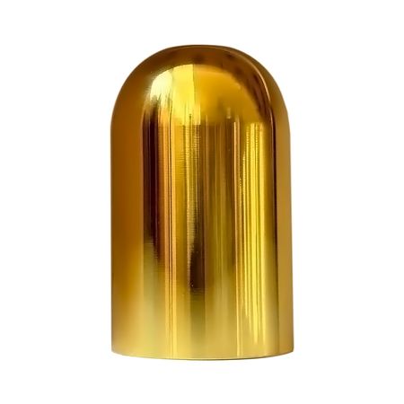 Алюминиевый патрон Round Е27 золото массивный Premium, Цвет: золото, изображение 5 - Edisons