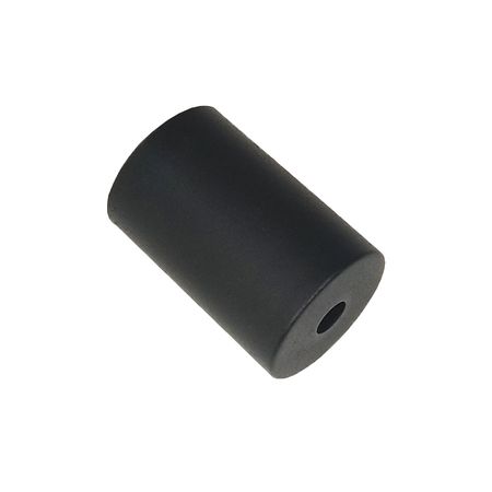 Металева гільза на патрон Е27 чорна, зображення 4