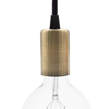 Металлический патрон Е27 бронза, Цвет: бронза - Edisons