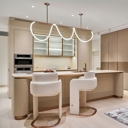 Люстра Nordik K неон (1,8 м штанга), изображение 9 - Edisons