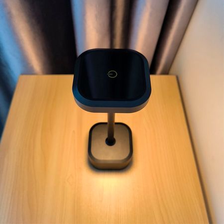 Настільна акумуляторна LED лампа Professional 5200 mAh 3W 2700-6500K USB чорна Premium, зображення 7