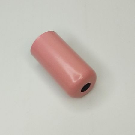 Металлическая накладка на патрон Е14 розовая, изображение 5 - Edisons