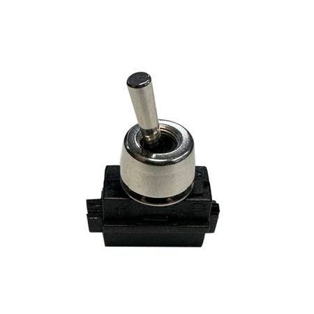 Перемикач світла M226 тумблерний хром, зображення 2