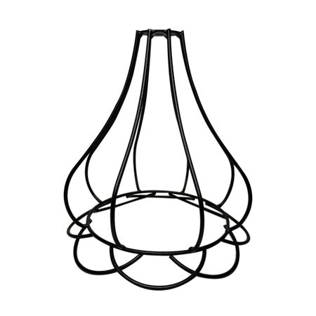 Стальной абажур клетка Цветок, изображение 2 - Edisons