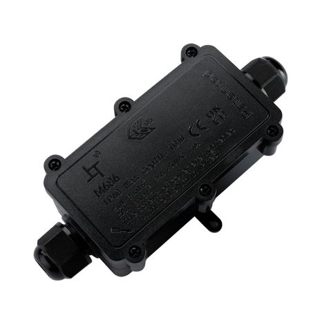 Коробка распределительная герметичная M686-2-B 2xM20 (6-11мм) IP68, изображение 2 - Edisons