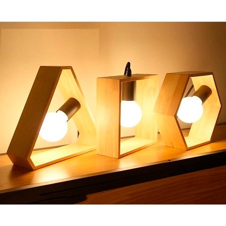 Підвісний світильник у скандинавському стилі - Vesta Шестикутник чорний, зображення 5