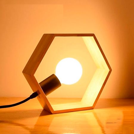 Підвісний світильник у скандинавському стилі - Vesta Шестикутник чорний, зображення 4