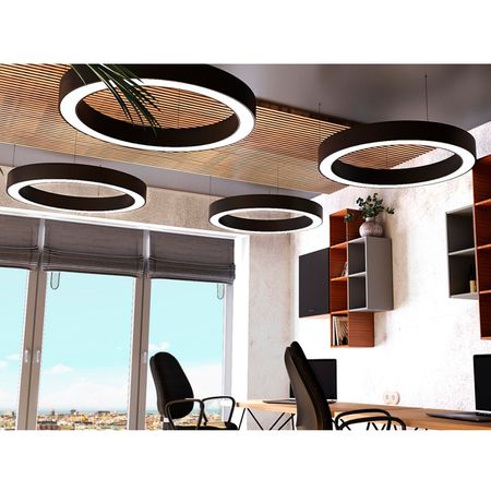 Светодиодный светильник Prima Tech Round White 800 мм, изображение 4 - Edisons