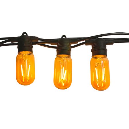 Уличная ретро гирлянда Стринг Лайт Е27 (5м 10 патронов) M19 IP65 влагозащищенная сечение провода 2х0.5 Premium, изображение 16 - Edisons
