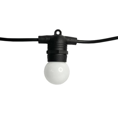 Уличная ретро гирлянда Стринг Лайт Е27 (5м 10 патронов) M19 IP65 влагозащищенная сечение провода 2х0.5 Premium, изображение 19 - Edisons