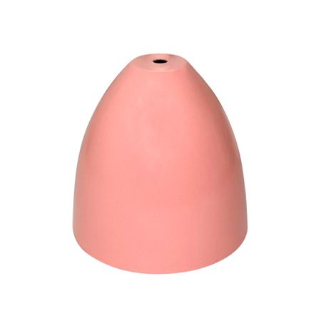 Сталевий абажур 140 мм скруглений конус рожевий, Цвет: розовый - Edisons