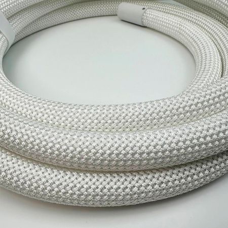 Гибкий круглый LED неон 22 мм в тканевой оплетке 5м с LED лентой 240LEDS/m DC24V 24W/M IP67, изображение 8 - Edisons