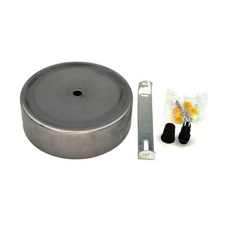 Розетка потолочная D120 H40 под драйвер неокрашенная, изображение 3 - Edisons