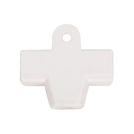 Треугольник для монтажа гирлянды сосульки белый, изображение 2 - Edisons