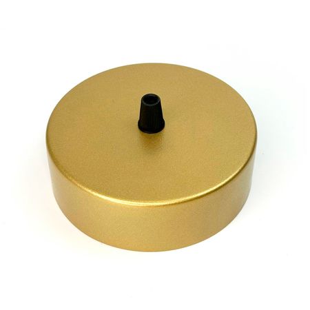 Розетка стельова D120 H40 золото, зображення 4