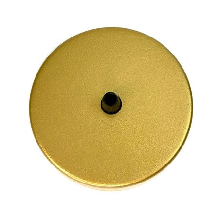 Розетка стельова D120 H40 золото, зображення 6