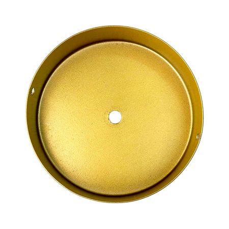 Розетка стельова D120 H40 золото, зображення 9