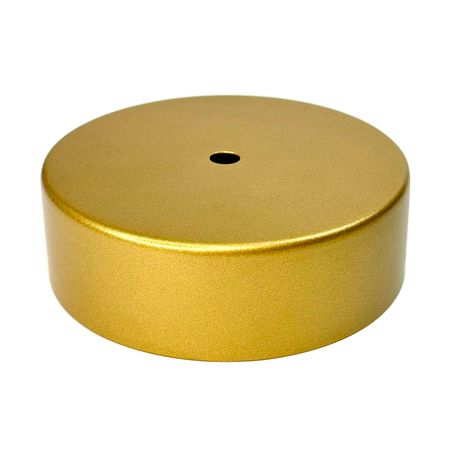 Розетка стельова D120 H40 золото, зображення 8