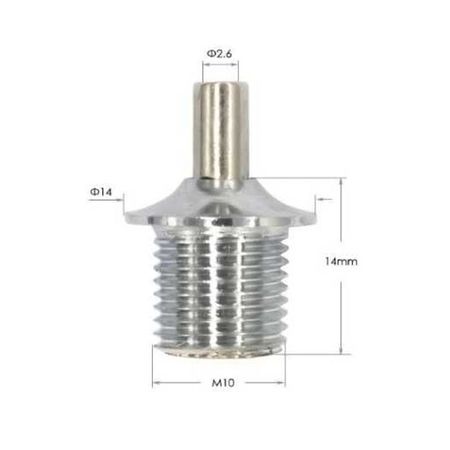 Фиксатор троса диаметром 2,6 мм с наружной резьбой М10х1 Premium, изображение 4 - Edisons