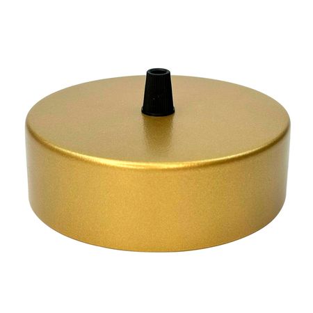 Розетка стельова D120 H40 золото, зображення 2