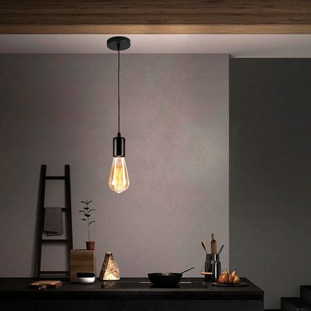 Підвісний світильник у стилі лофт Ultra чорний, Color: Black, зображення 9