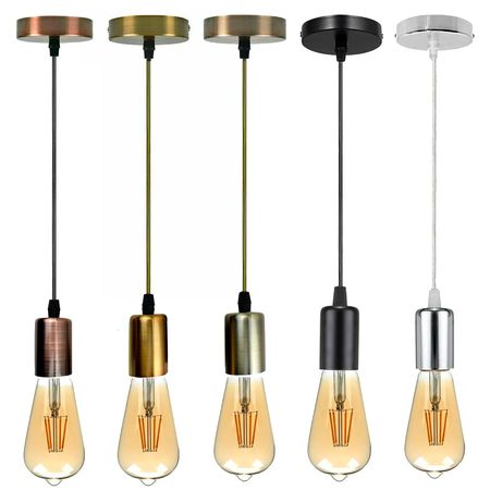 Подвесной светильник в стиле лофт Ultra в цвете хром, Цвет: хром, изображение 5 - Edisons