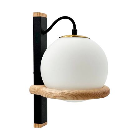 Настенный светильник в скандинавском стиле Round Glass с плафоном в форме шара - Edisons