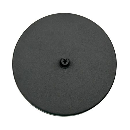 Розетка стельова D150 H27 чорна, зображення 4