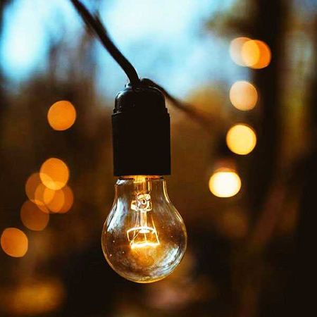 Ретро гірлянда 15 метрів 31 патрон Е27 з вологозахистом ІР33 (Без ламп) Економ, зображення 20