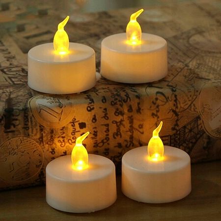 LED свічка Чайна 38х38 мм Premium, Кількість в комплекті (для свічок): 1 шт., зображення 10