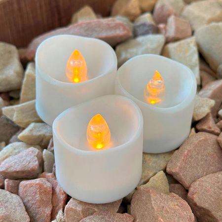 LED свічка Чайна оплавлена 36х35 мм, зображення 2