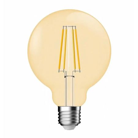 LED лампа Edisons G95 Е27 6W 2200 K димована Premium, зображення 7