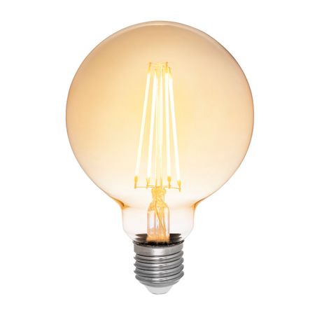 LED лампа Edisons G95 Е27 6W 2200 K димована Premium, зображення 8