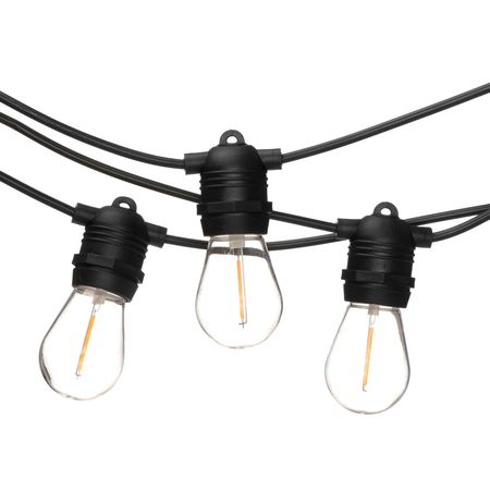 Набор LED ламп Edisons ST45 E27 1W 2200K 10шт прозрачная пластиковая колба, Количество: набор 10 шт., Мощность, Вт: 1, изображение 9 - Edisons