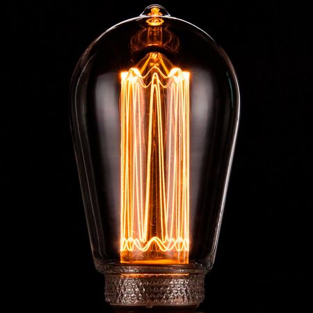 Virtual Filament LED лампа Эдисона ST64 RN E27 4W 1800К разборная Premium, изображение 5 - Edisons