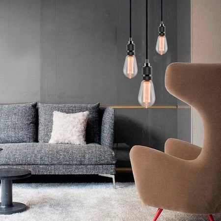 Virtual Filament LED лампа Эдисона ST64 RN E27 4W 1800К разборная Premium, изображение 15 - Edisons