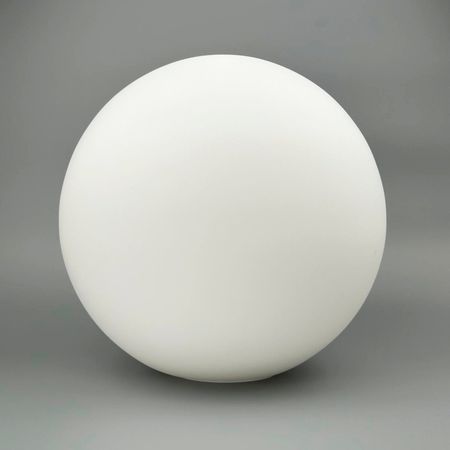 Плафон скляна куля біла матова D250-d75 під лампу G9/E14 Економ, зображення 5